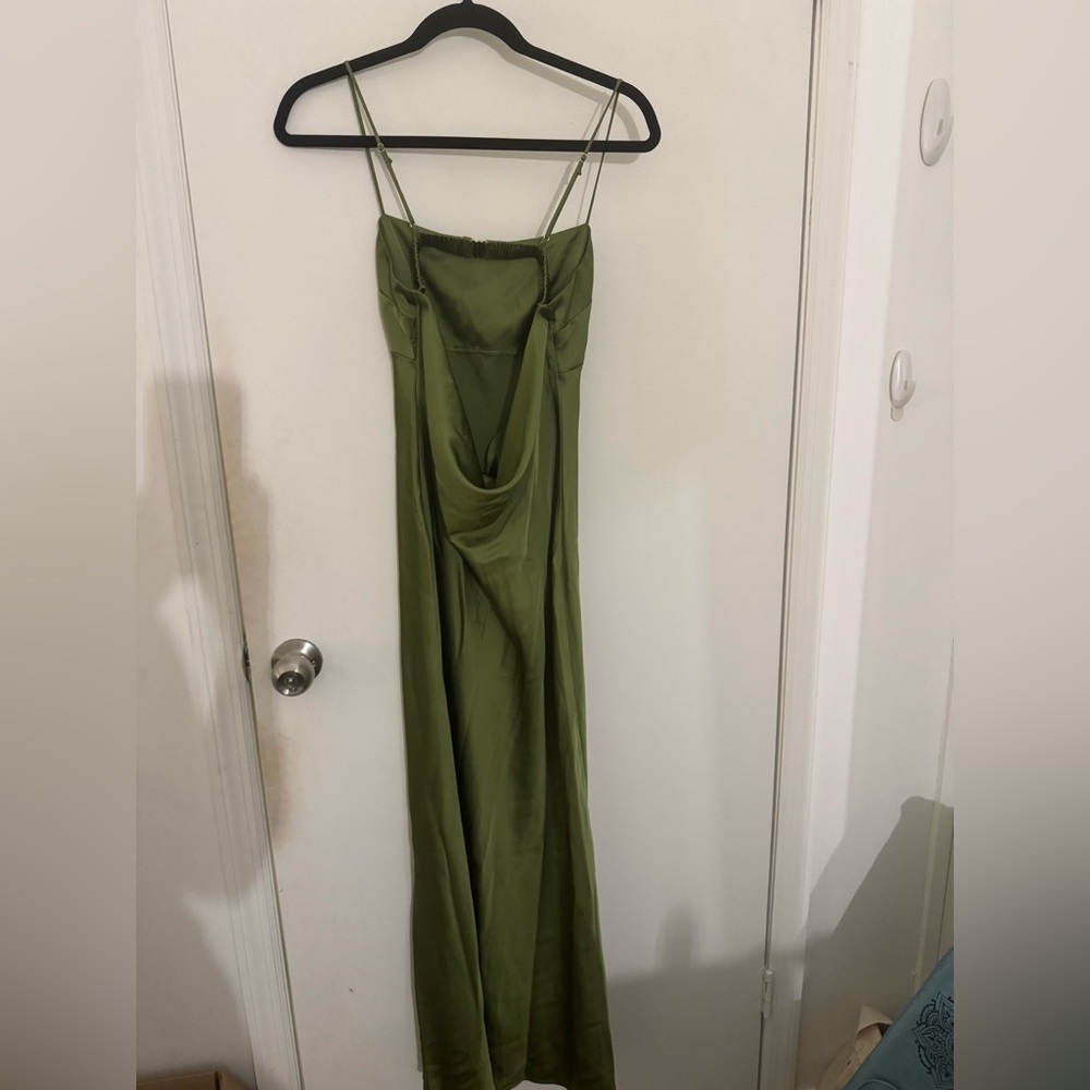 Abercrombie & Fitch Green Maxi Dress